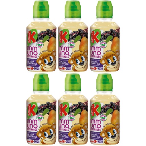 6 × грушевий сік Kubuś 200 мл