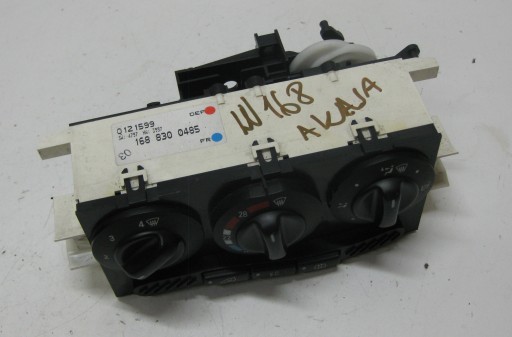 MERCEDES A-KLASA W168 99R PANEL BOCCHETTE OGRZEWANIA CLIMATIZZATORE ARIA CONDIZIONATA 1688300485