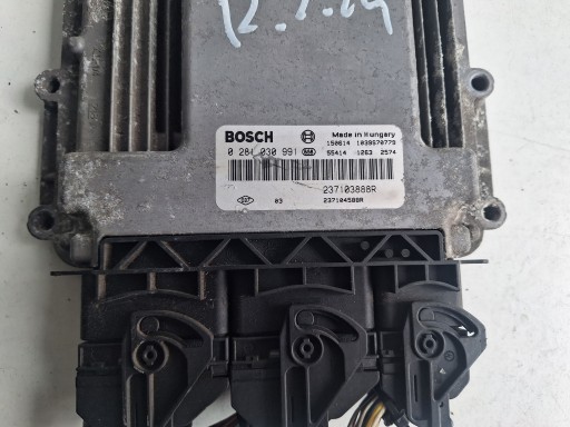 RENAULT unité de commande électronique uce ordinateur moteur 0281030991 BOSCH