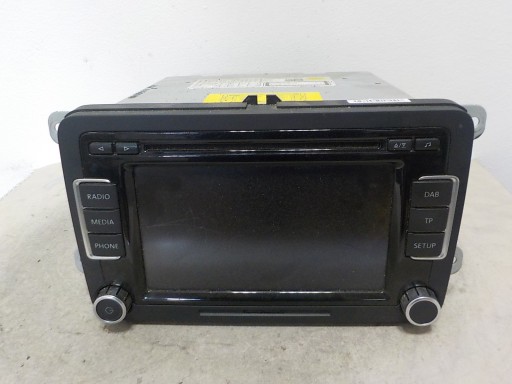 VW GOLF VI TIGUAN PASSAT B7 RADIO FABRYCZNE 3C8035195G