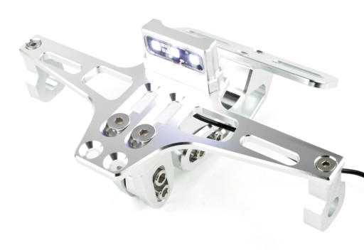 910896 - УНИВЕРСАЛЬНЫЙ ДЕРЖАТЕЛЬ ДЛЯ СВЕТОДИОДНЫХ ПЛАТ СЕРЕБРО