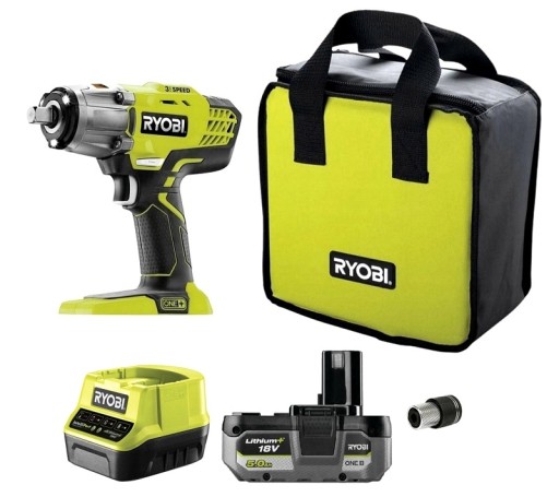 RYOBI R18IW3-150S КЛЮЧ УДАРНИЙ 18V 400Nm 5.0Ah