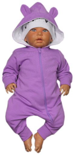 Szkrabowe.pl Фіолетовий комбінезон 80