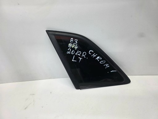 window bodywork left rear part AUDI A3 8V4 2012 ROK below CHROM