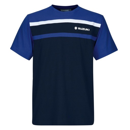МУЖСКАЯ СИНЯЯ ФУТБОЛКА SUZUKI