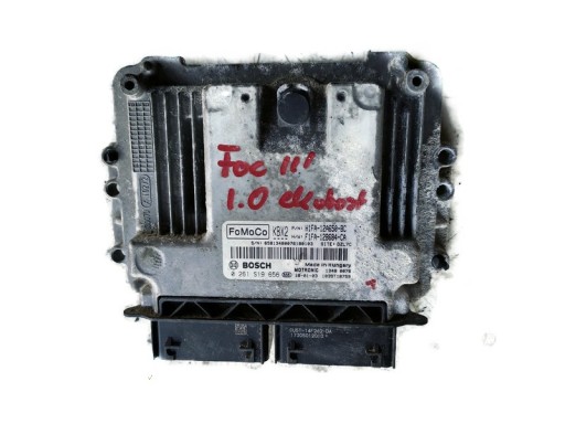 H1FA-12A650-BC - Ford focus mk3 1.0eco - контролер двигуна h1fa-12a650-bc, 0261s19656