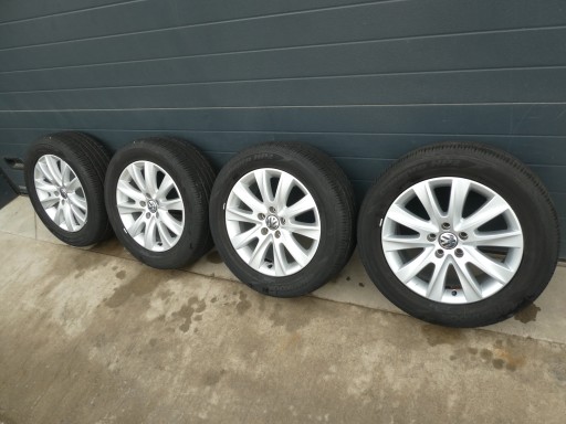 4X wheels discs tyres VW 5N0601025M 2017R