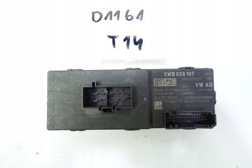 Модуль контроллера подъема заслонки 5wb959107