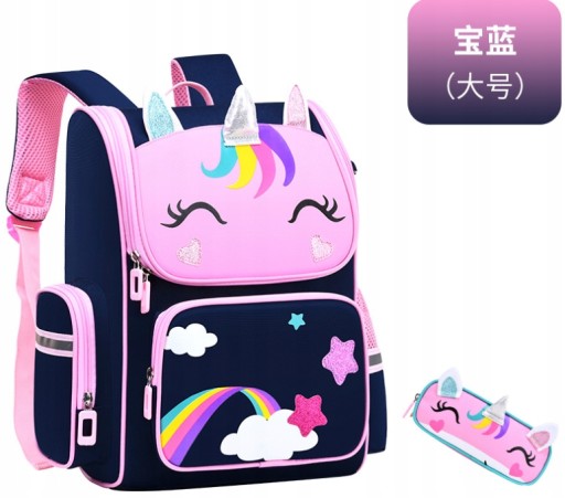 РЮКЗАК ШКІЛЬНИЙ ЄДИНОРІГ НАБІР ШКІЛЬНИЙ ПЕНАЛ