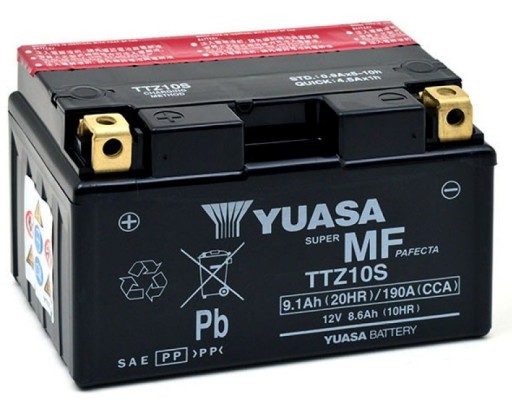 Аккумулятор Yuasa TTZ10S 9.1 Ah 190A YTZ10S