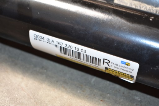 IDEALNY shock absorber rear part rear right MERCEDES W167 COUPE 1