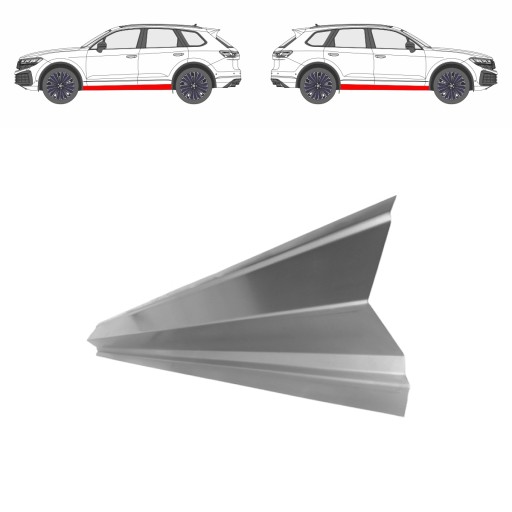 Autobig-14987 - Внутренний порог с пола CHRYSLER PACIFICA 03-07 L=R