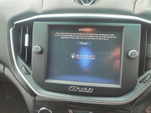 display navigation devices MASERATI GHIBLI III (2013-2017) 68212905AA