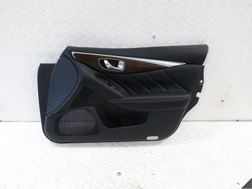 INFINITI Q50 upholstery leather black right front