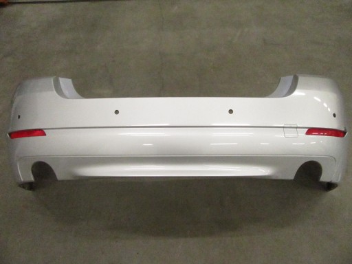 bumper rear part rear BMW 5 F10 sedan 354 Titansilber metallic 535d