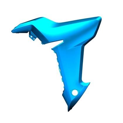 T38656-l - ЩИТОК ПЕРЕДНИЙ ЛЕВЫЙ СИНИЙ ZONTES ZT 310-X