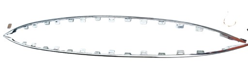 735619488 - ХРОМОВАНА НАКЛАДКА ПЕРЕДНЬОГО БАМПЕРА FIAT 500 LIFT
