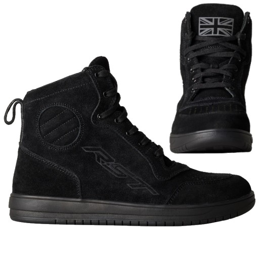 ЧОРНІ ЗАМШЕВІ ВЗУТТЯ RST HITOP 45