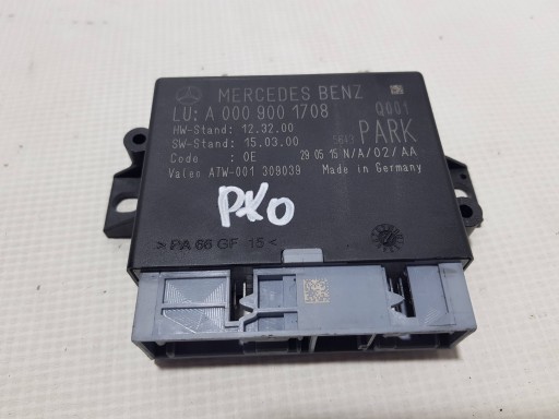 module control unit of the parking PDC MERCEDES W176 W117 W246 A0009001708