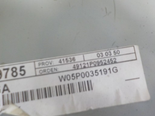 SEAT ALTEA XL RADIO Navigation 5P0035191G