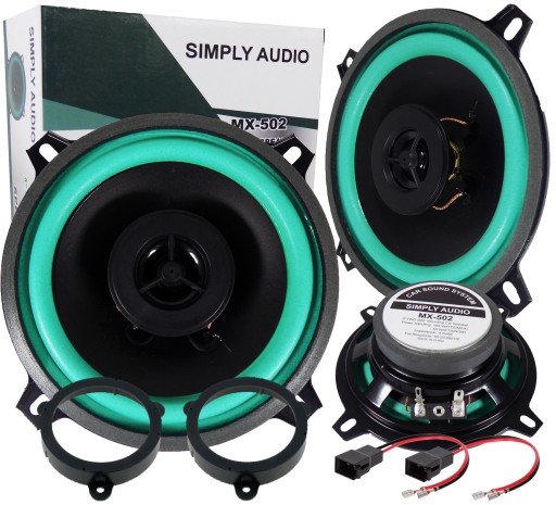 MX-502 - ДВУХПОЛОСНЫЕ ДИНАМИКИ RENAULT MEGANE 3 ПЕРЕДНЯЯ ЗАДНЯЯ