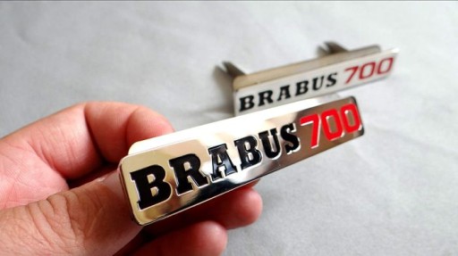 0000 - ЕМБЛЕМА BRABUS 700 МЕТАЛЕВА 2 ШТ.