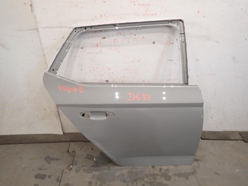 door rear part rear. right SKODA FABIA III 2014- 6V HB