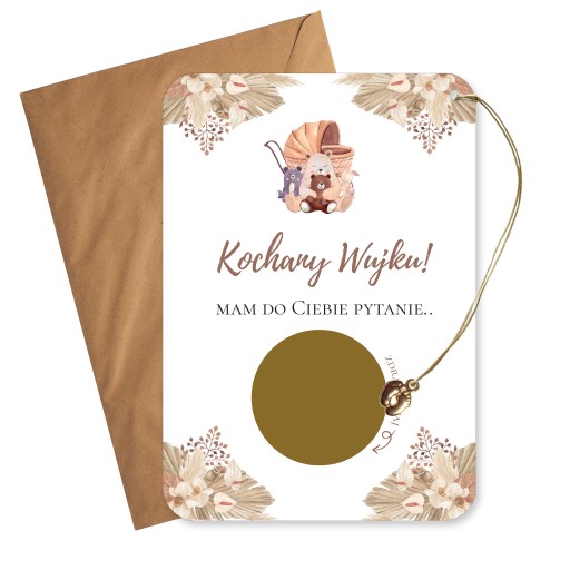 Питання про скретч-картку для КАРТКИ ЗАПИТУ Хрещеної матері