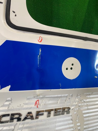 door rear. left VW CRAFTER II MAN TGE 198cm NR.118