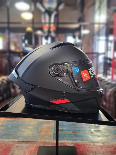 MT HELMETS THUNDER 4 SV ШОЛЕМ MATTE BLACK XS