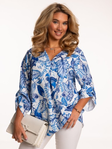 ELEGANCKA LUŹNA MODNA BLUZKA DAMSKA DUŻO ROZMIARÓW POLSKI PRODUKT