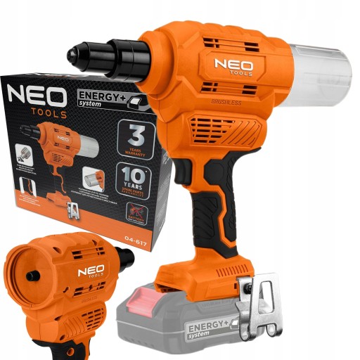 NEO TOOLS Заклепувальник 18V ENERGY+ 04-617 SOLO