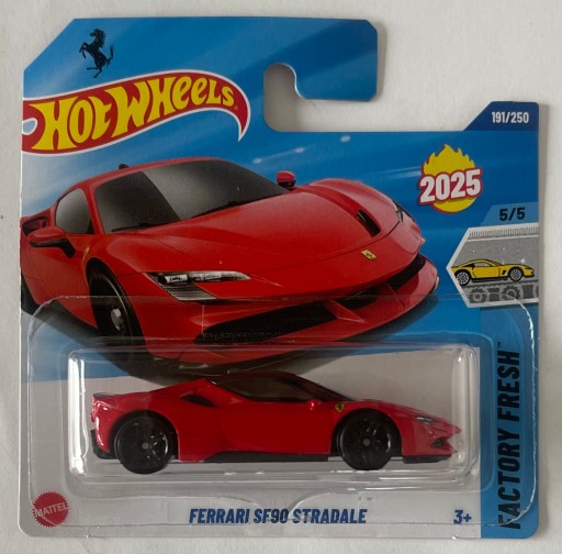 ミニカー Hot Wheels Ferrari SF90 Stradale RC Zdalnie sterowany Hot Wheels RC Ferrari SF90 Stradale Assetto