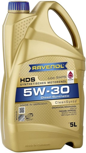 Равенол HDS 5W30 5л