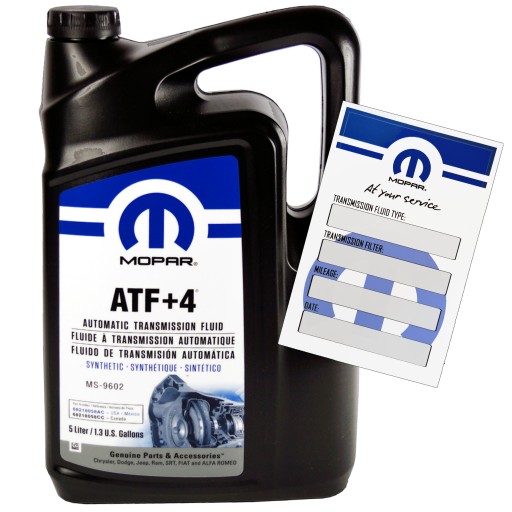 Olej MOPAR ATF+4 5l ČERVENÁ automatická prevodovka