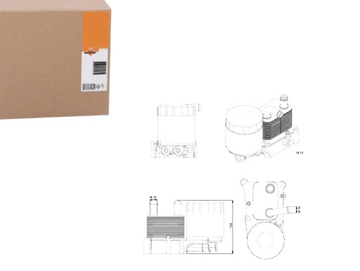 NRF/31193/ZAPS - NRF МАСЛООХОЛОДЖУВАЧ FORD FOCUS 1.8D 98-04 CONECT 0