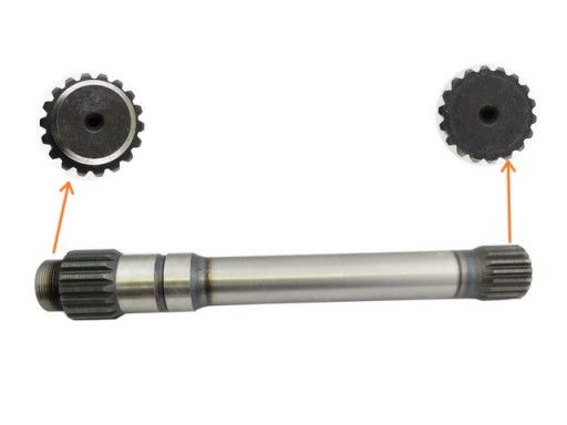 1069363 - Вал шестерни моста Вольво А20 А25 А25Б А30 А30К