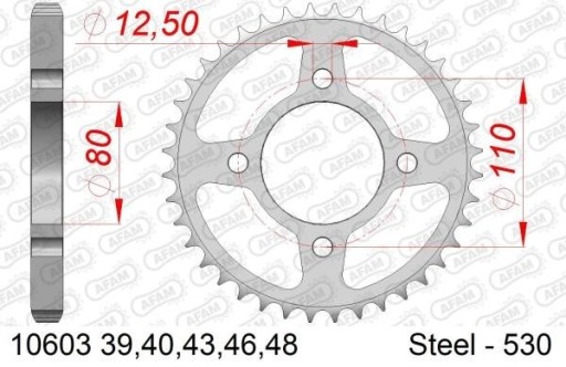 1060340 - ЗАДНЯ ЗІРОЧКА З МОТОПРИВОДОМ СТАЛЕВО ОЦИНКОВАНЕ СРІБЛО 10603-40