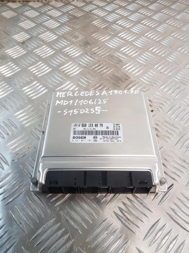 control unit of the engine MERCEDES A 170 1.7D A6681530879 0281011151