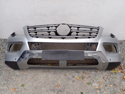 A1668851225 - Передний бампер передний mercedes ml 166 2011-2015r