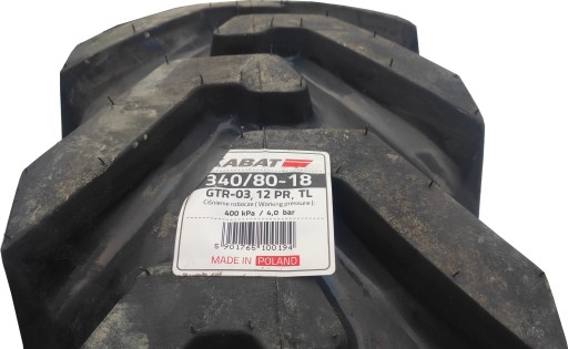 340/80-18 Kabat GTR03 14PR шини шини Польський