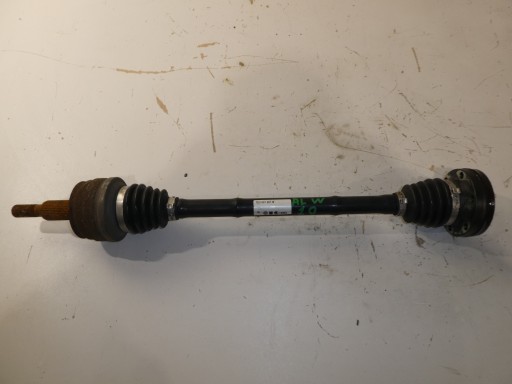 VW T5 LIFT 2.0 TDI semi-axis left left rear part 7E0501201B
