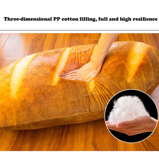 3D плюшевий орнамент із імітацією коричневого хліба