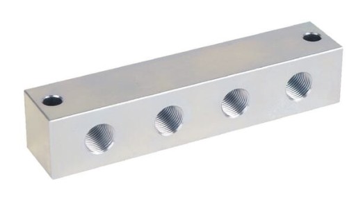 Соединительный блок из 4 разъемов. M10x1 