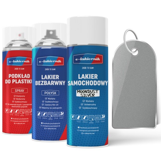 АВТОМОБІЛЬНА ФАРБА НА БАМПЕР FORD MOONDUST SILVER