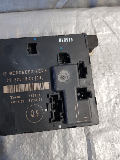 module door left rear part MERCEDES W211 2118201526
