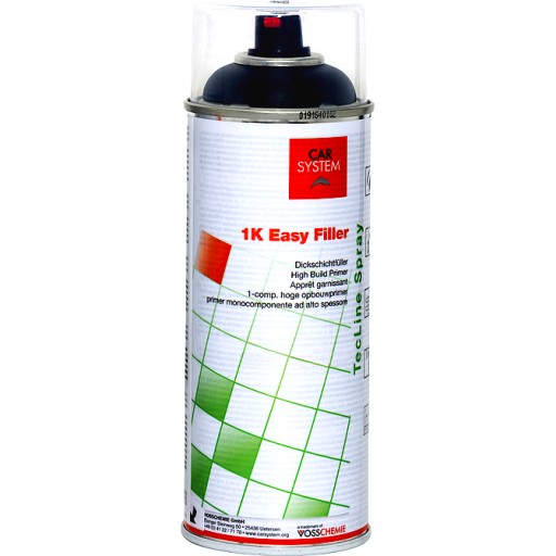 CARSYSTEM 1K Easy Filler Spray черная грунтовка