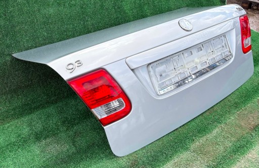 trunk door boot SAAB 9-3 II 93 OE colour 268 sedan 02-07 przedlift srebrna