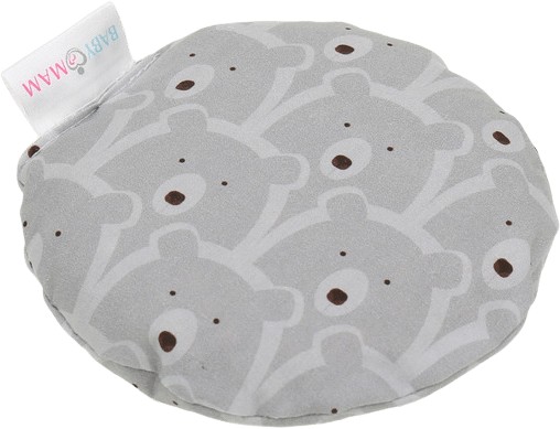 Грілка Babymam вишневі кісточки відтінки сірого 0,2 л