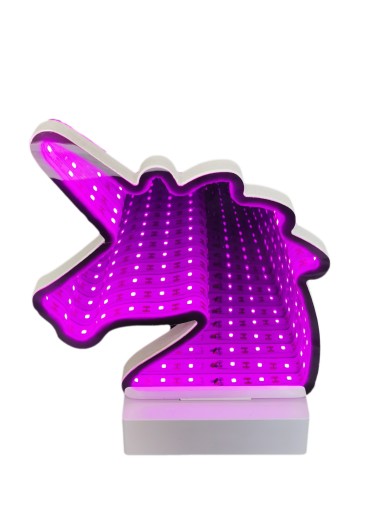 Світлодіодне дзеркало єдинорога 3D ефект тунелю